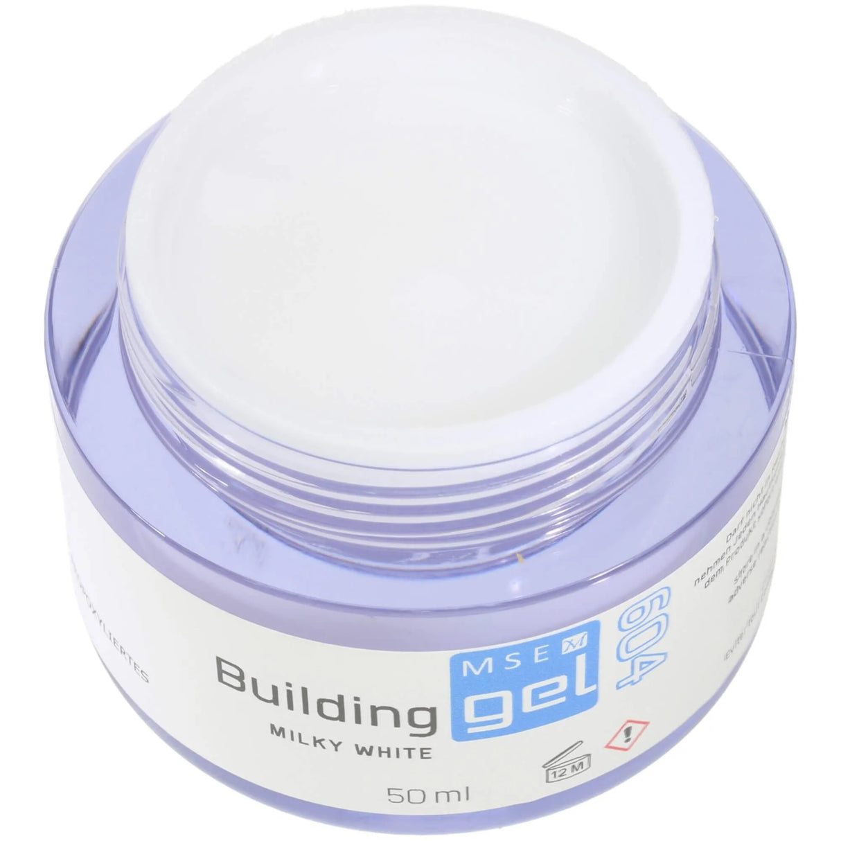 MSE Gel 604: Aufbaugel milky white / Building milky white 50ml - MSE - The Beauty Company