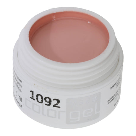 #1092 UV Farbgel Beige 5ml PURE – Produktbild 1