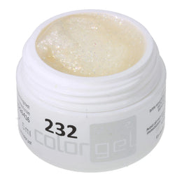 #232 Premium-GLITTER Color Gel 5ml Regenbogen-Glittergel