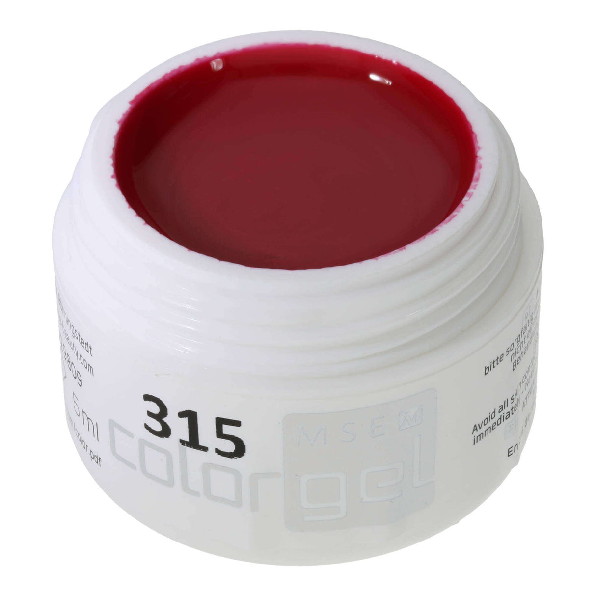 # 315 Gel de couleur premium-pure 5 ml de sang foncé rouge