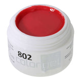 # 802 Gel de couleur premium-pure 5 ml rouge