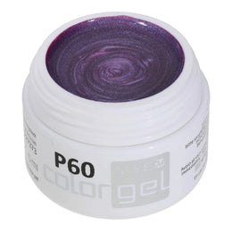 #P-60Mother of Pearl EFFEKT Color Gel 5ml Violett