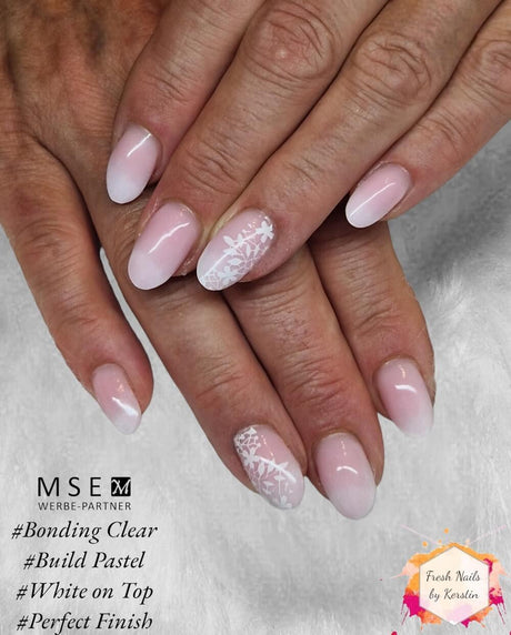 MSE Gel 504: White On Top Gel 15ml - MSE - The Beauty Company