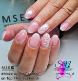 MSE Gel 504: White On Top 50ml - MSE - The Beauty Company