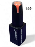 Gelaxy Shellac #149 - Orange avec paillettes orange