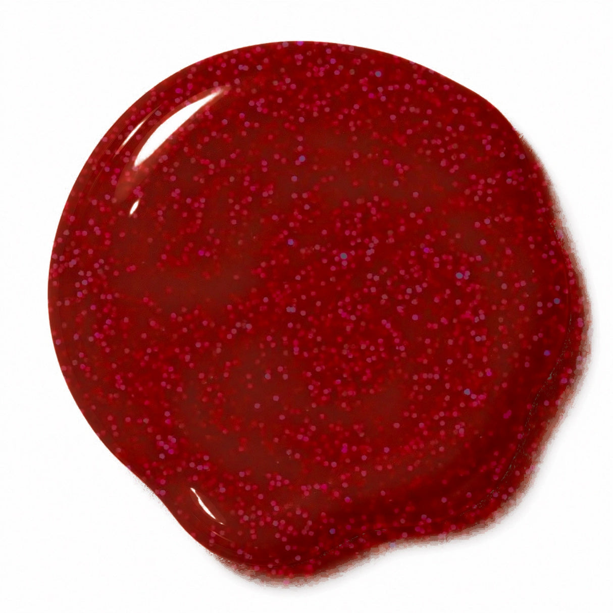 Gelaxy Shellac #0166 Premium-GLITTER Himbeerrot mit Silber 15 ml