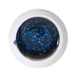 # 297 Gel de couleur brillant premium 5 ml gel de paillettes bleues classiques dominée par des particules de paillettes grossières