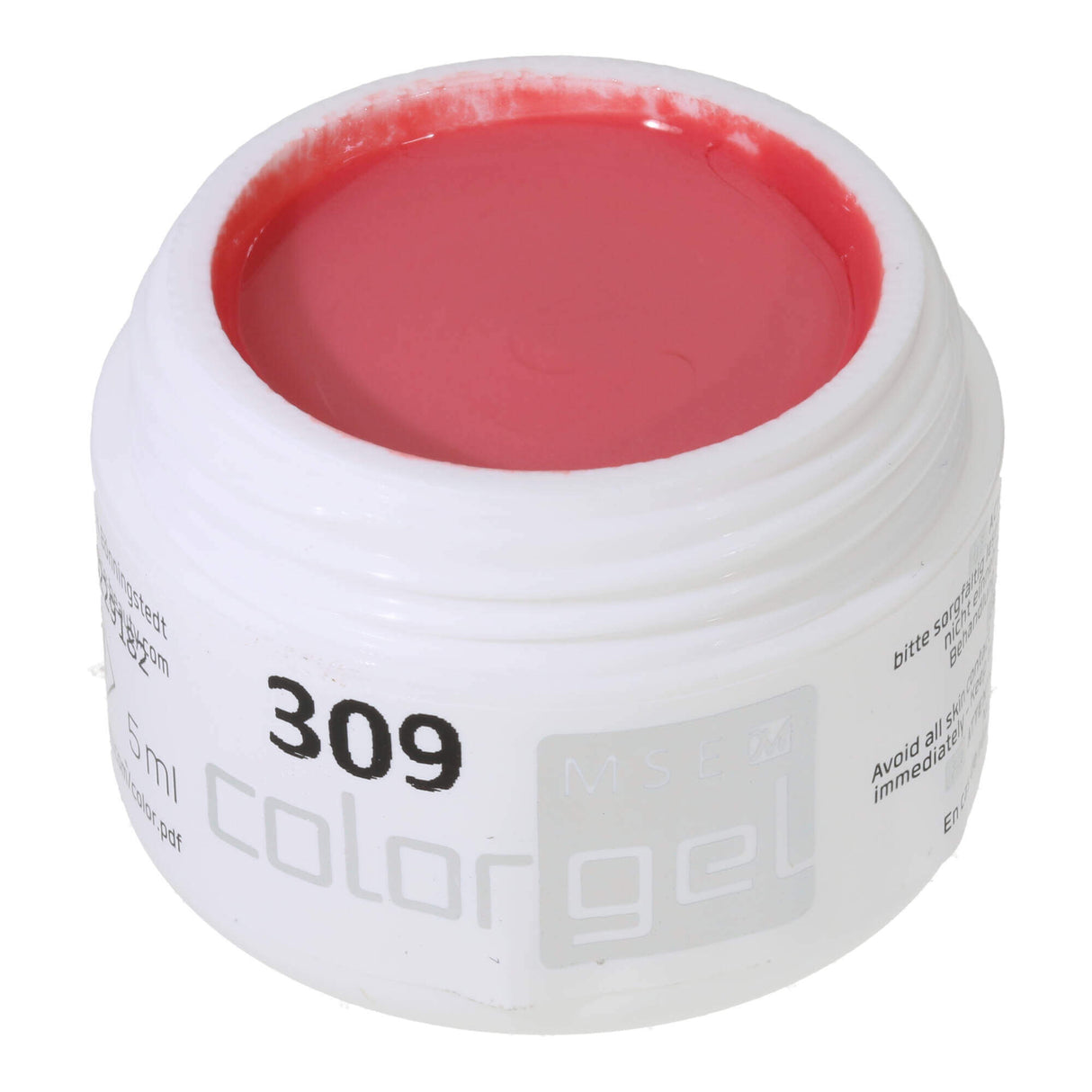 # 309 Gel de couleur premium-pure 5 ml de saumon pâle rouge