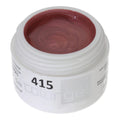 #415 Premium-GLITTER Color Gel 5ml Dezent schimmernder Rosenholzton