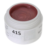 # 415 Gel de couleur brillante premium 5 ml Disquet Sinceming Rose Wood Tone