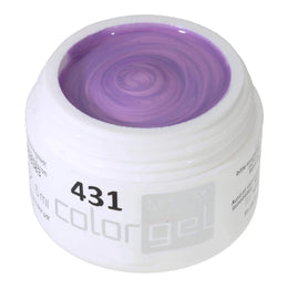 #431 Premium-EFFEKT Color Gel 5ml Zarter Violettton mit leichte, roas Schimmer