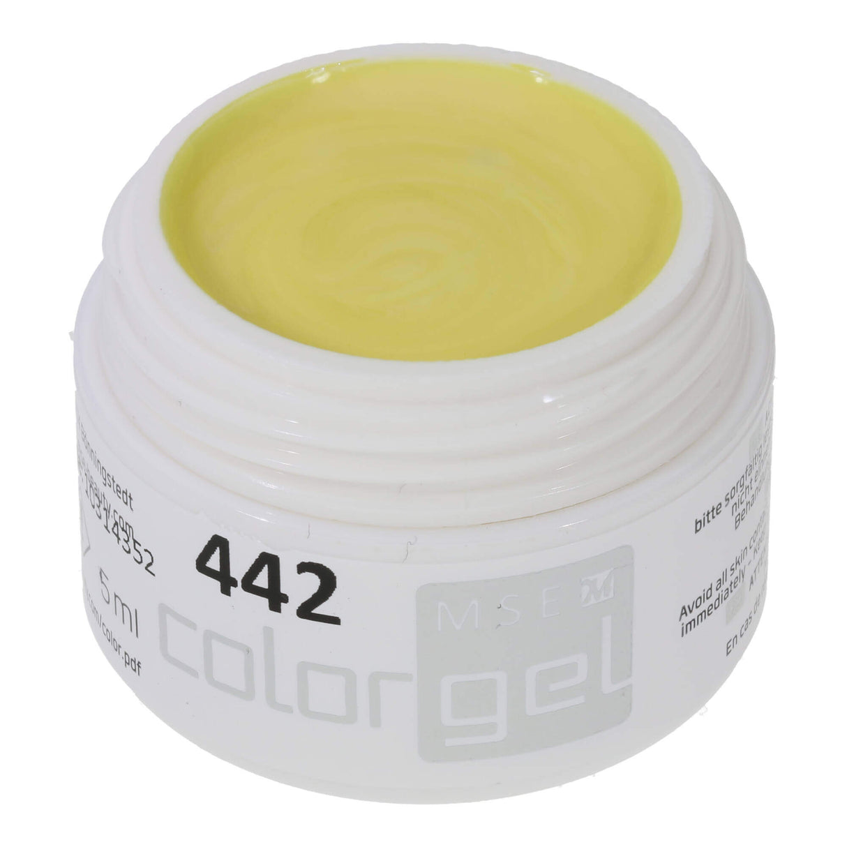 # 442 Gel de couleur de l'effet premium 5 ml jaune