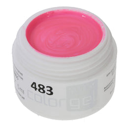 #483 Premium-EFFEKT Color Gel 5ml Neon-Hellrosa mit bläulichem Schimmer