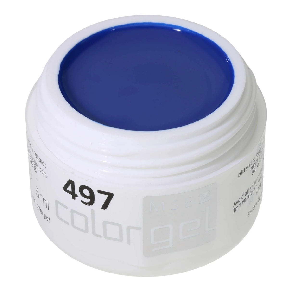 # 497 Gel de couleur Premium-Pure 5 ml Bleu de maïs