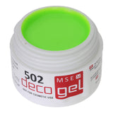 # 502 Gel de couleur de décoration premium 5 ml Vert jaune néon pas pour une utilisation cosmétique