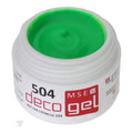 #504 Premium-DEKO Color Gel 5ml Verde Neon NON PER USO COSMETICO