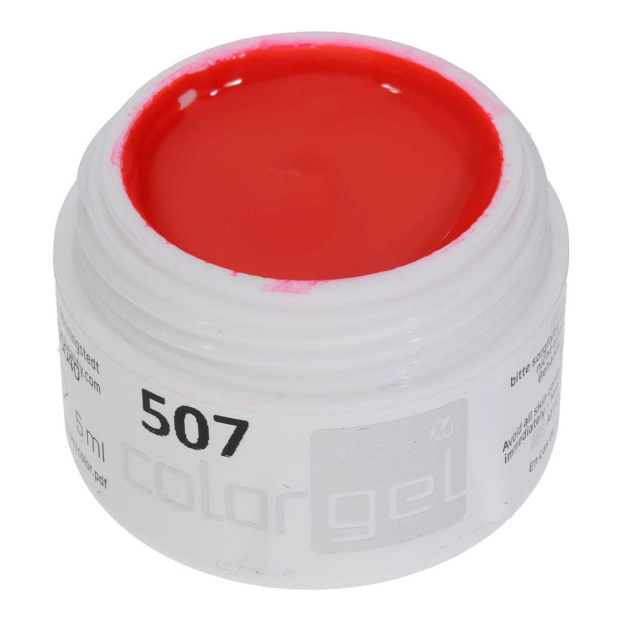 #507 Premium-PURE Color Gel 5ml Neon Orange-Rot