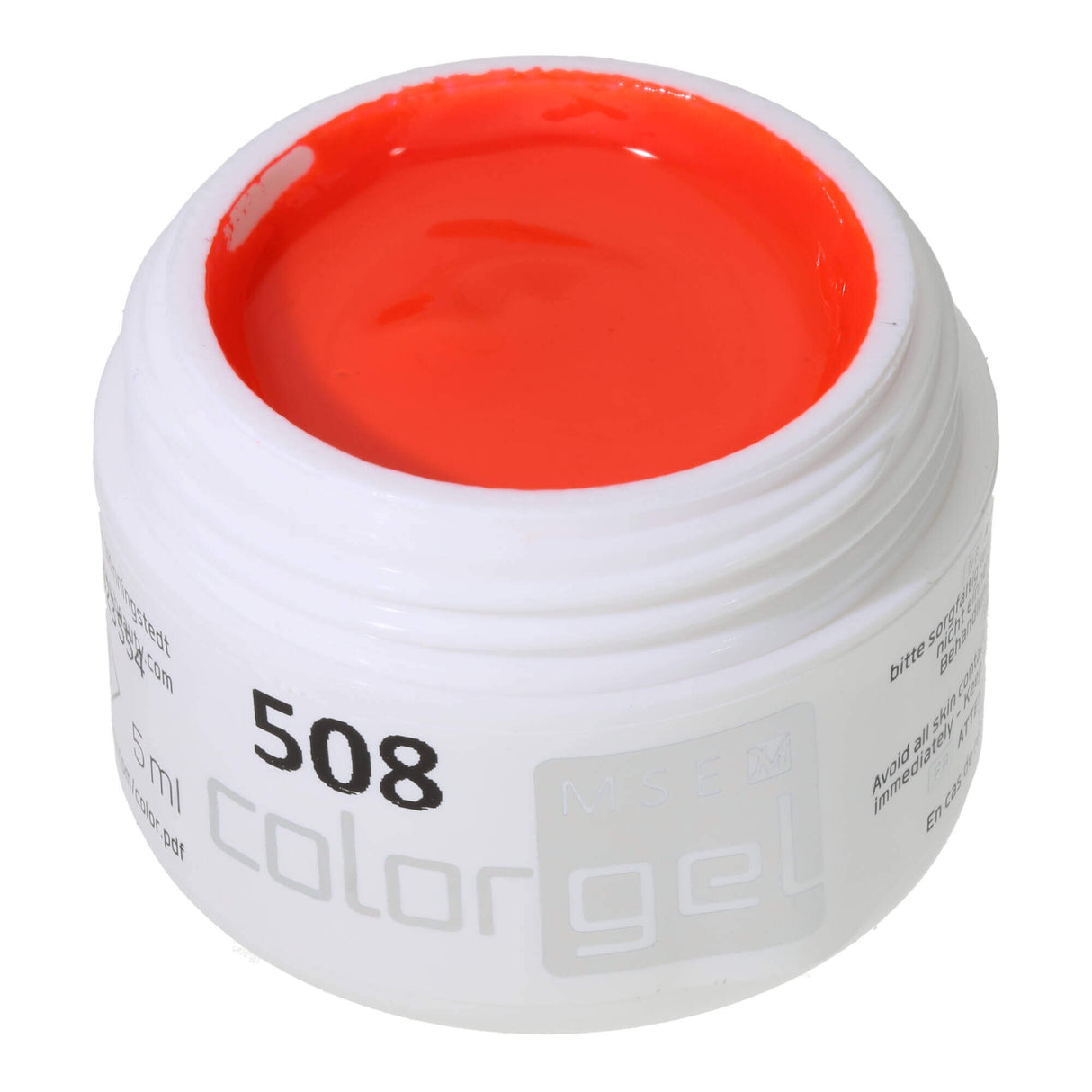 # 508 Gel de couleur Premium-pure 5 ml jaune-rouge-rouge