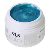 # 513 Gel de couleur de l'effet premium 5 ml bleu-vert