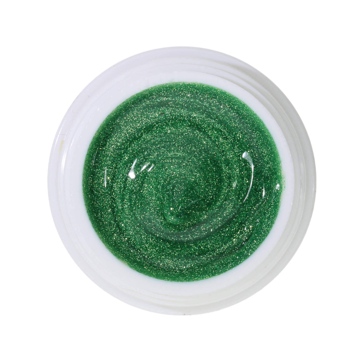 # 517 Gel de couleur brillante premium 5 ml vert avec paillettes