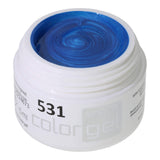 # 531 gel de couleur à effet premium 5 ml bleu