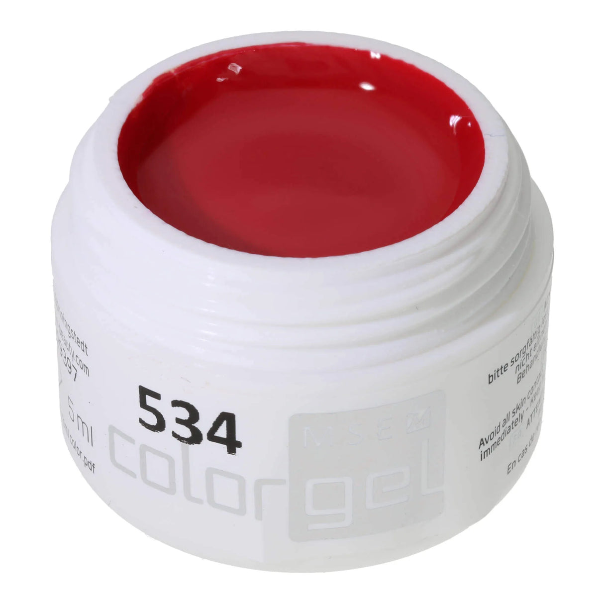 # 534 Gel de couleur premium-pure 5 ml rouge