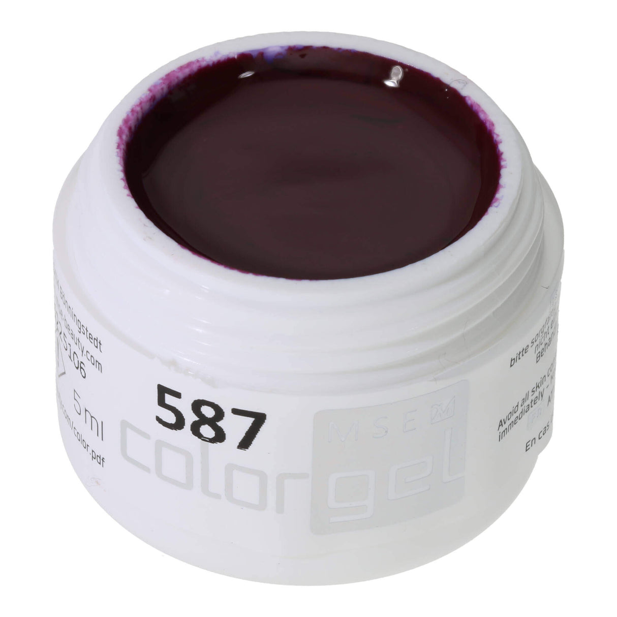 # 587 Gel de couleur premium-pure 5 ml rouge