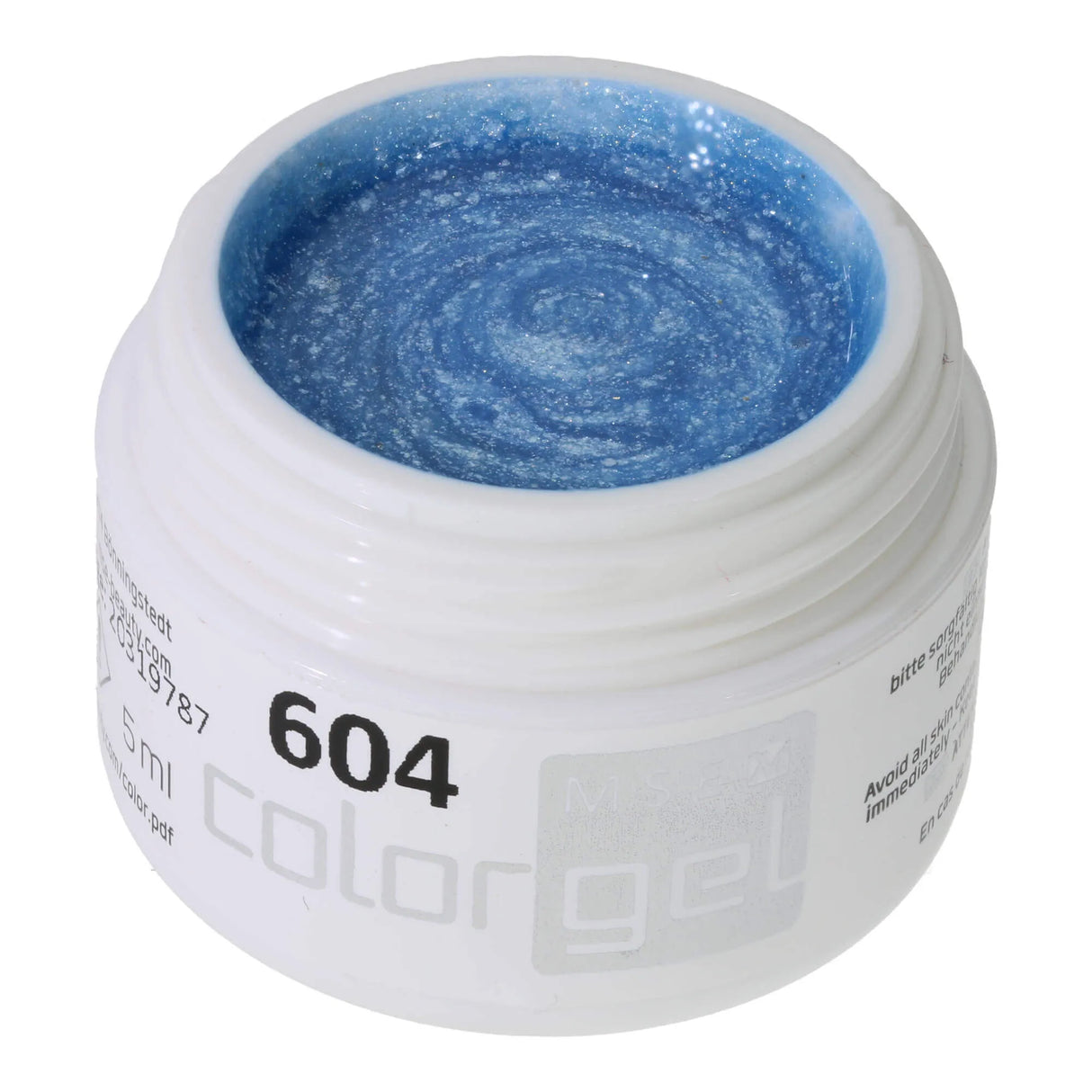 # 604 gel de couleur à effet premium 5 ml bleu