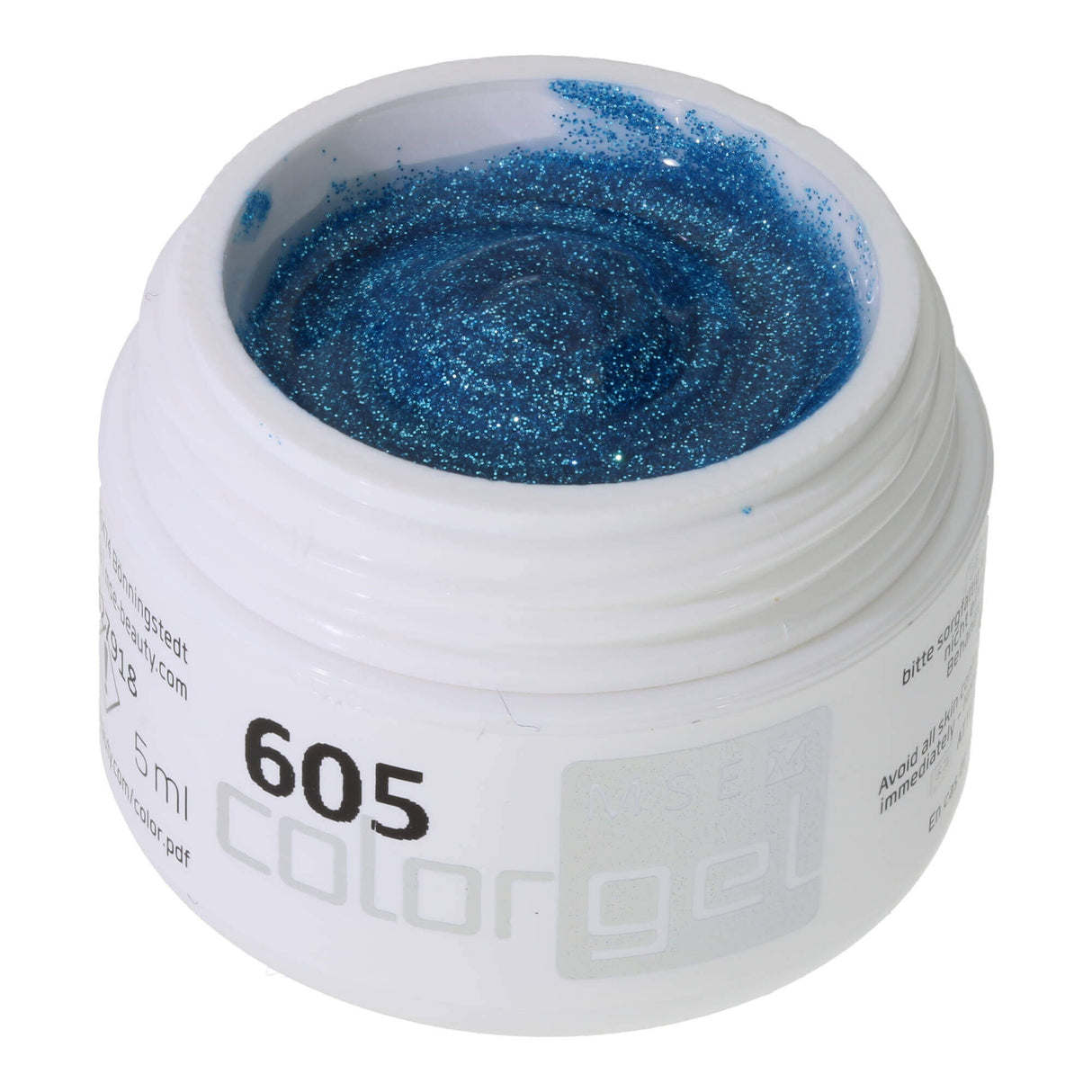 # 605 Gel de couleur brillante premium 5 ml bleu