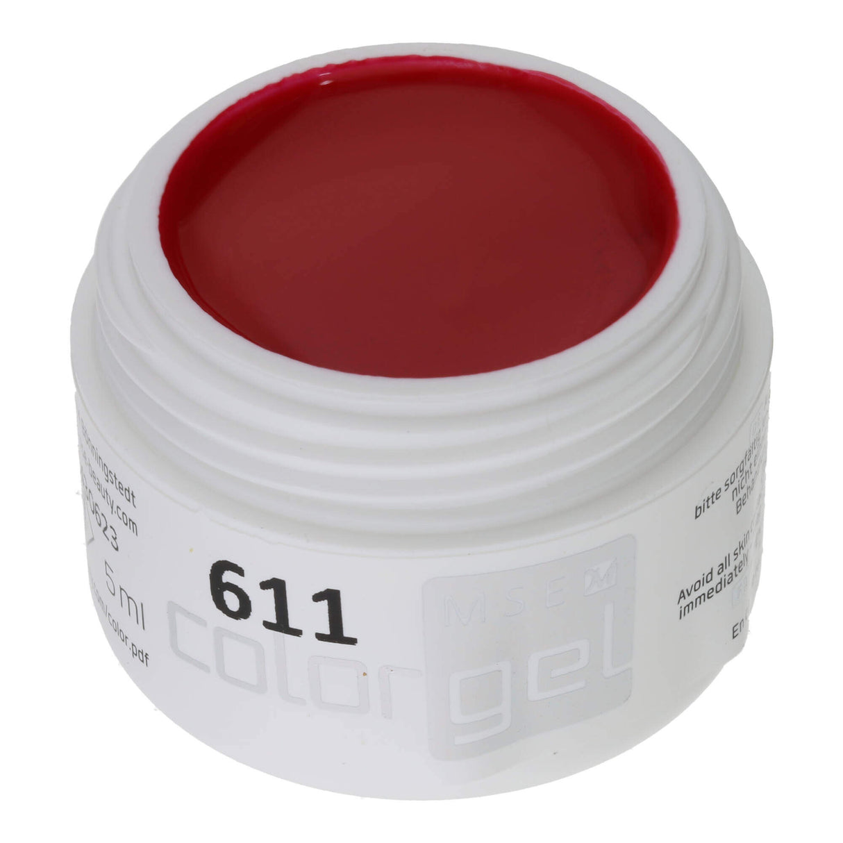 # 611 Gel de couleur Premium-Pure 5 ml rouge