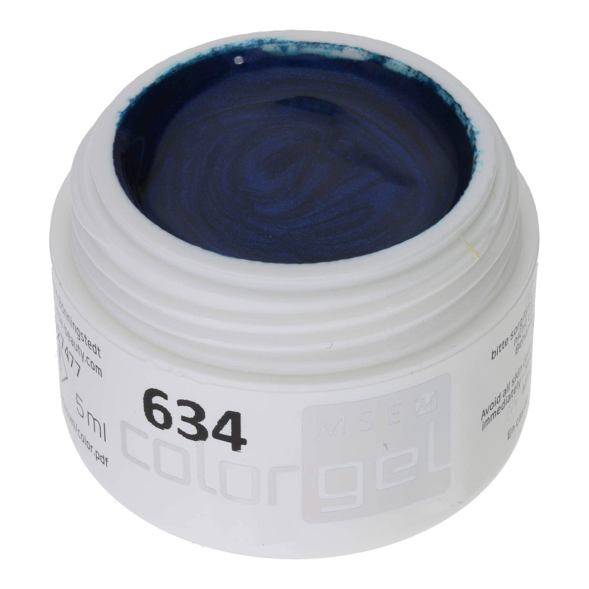 #634 Màu sắc hiệu ứng cao cấp Gel 5ml Blue