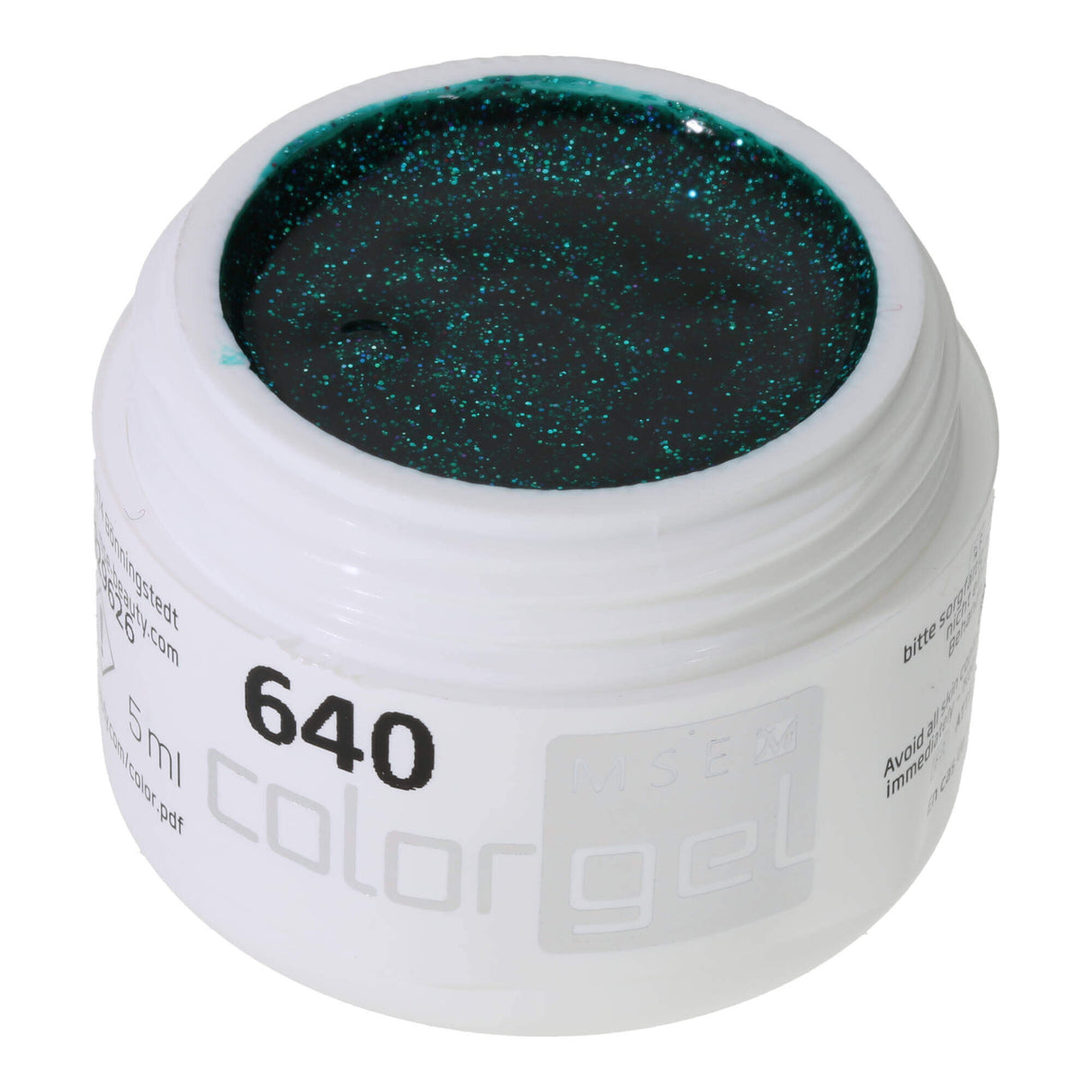 # 640 Gel de couleur brillante premium 5 ml vert