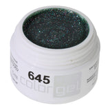 # 645 Gel de couleur brillant premium 5 ml vert