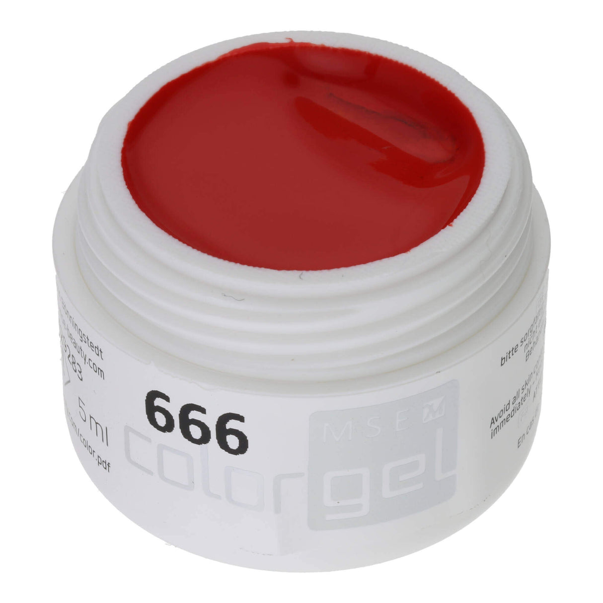 # 666 Gel de couleur premium-pure 5 ml rouge