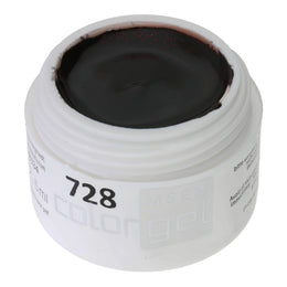 #728 Premium-GLITTER Color Gel 5ml Rot