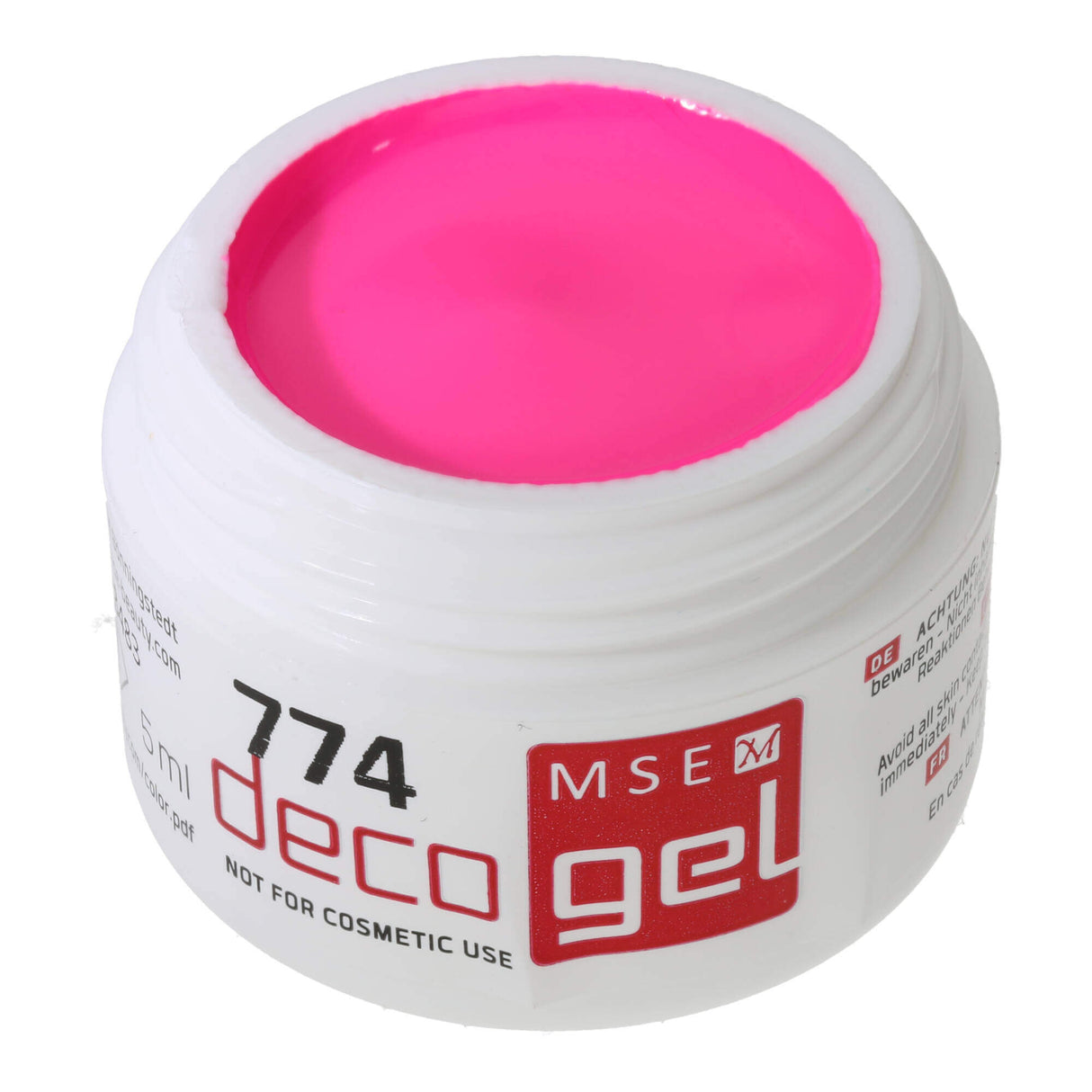 # 774 Décorations premium gel couleur 5 ml Neon pas pour une utilisation cosmétique