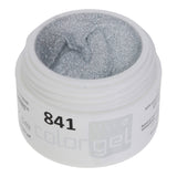 # 841 Gel de couleur paillette premium 5 ml blanc