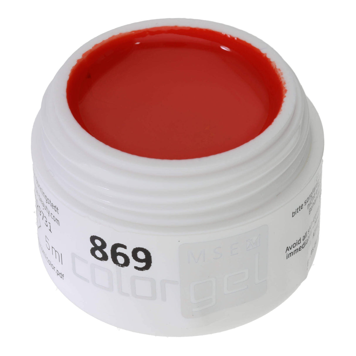 # 869 Gel de couleur premium-pure 5 ml rouge