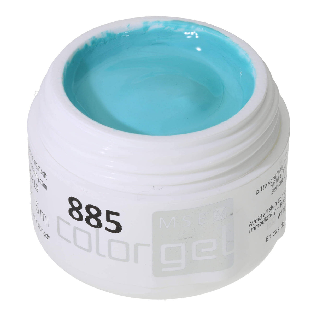 # 885 Gel de couleur premium-pure 5 ml bleu-vert