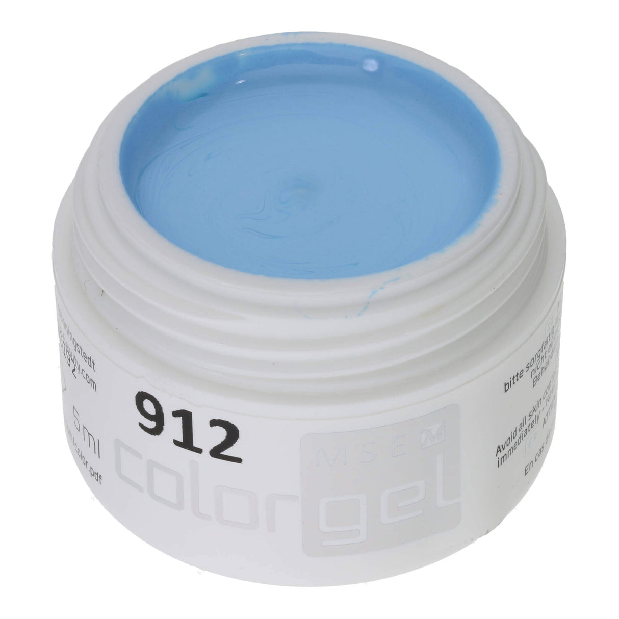 # 912 Gel de couleur premium pure 5 ml enfer bleu bleu