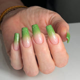 # 517 Gel de couleur brillante premium 5 ml vert avec paillettes