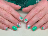 Gelaxy Shellac #0134 Premium-EFFEKT Schimmerndes Pistaziengrün 15 ml