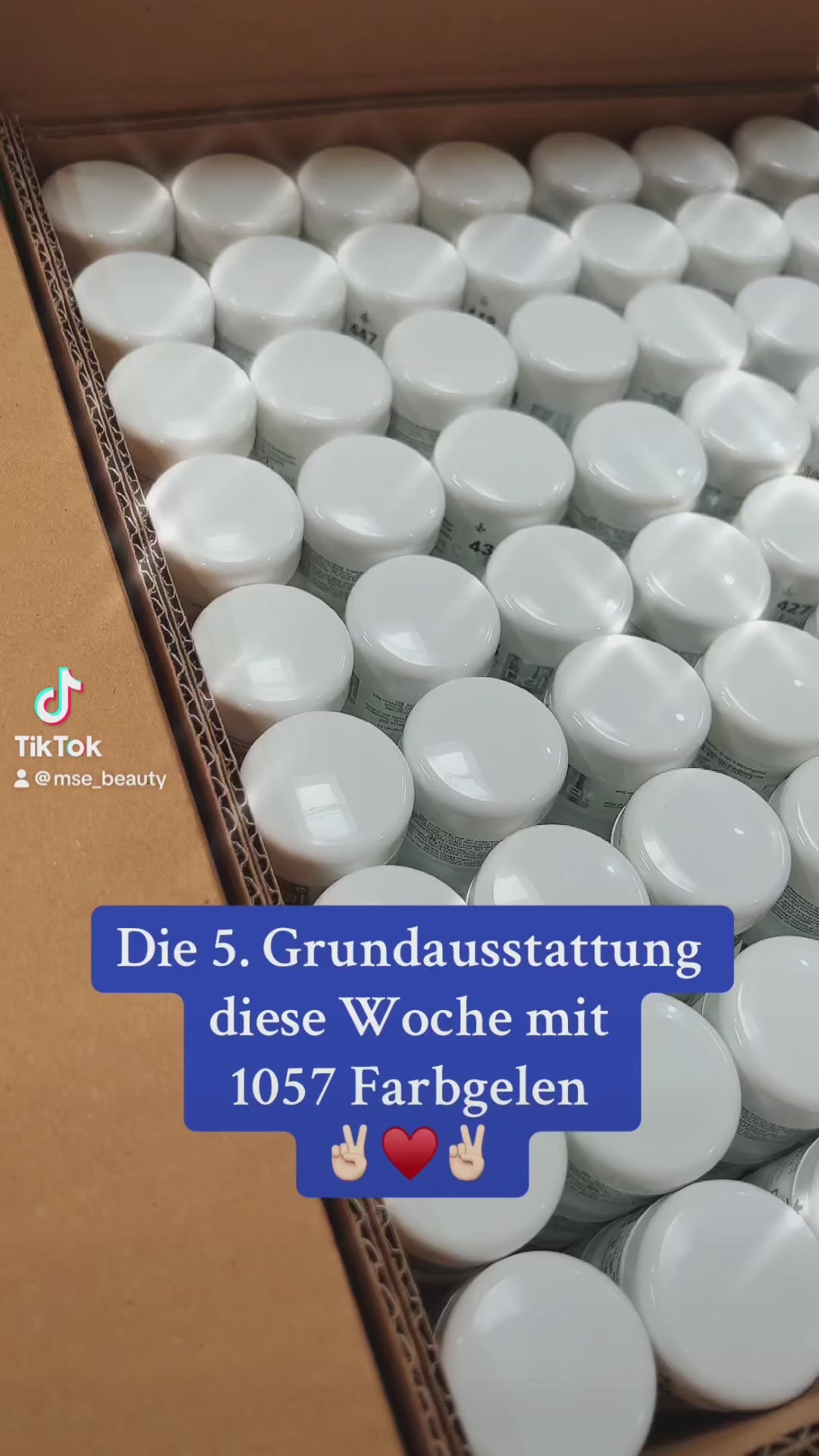 Farbgel Komplett Ausstattung (Mindestens 1050 Gele je 2,22 Euro netto = € 2331,- netto, Preis wird im Warenkorb reduziert!)