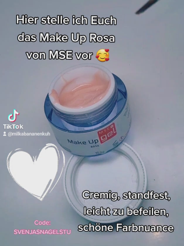 MSE-Gel 207: Make Up Gel Pink / Rose 15ml