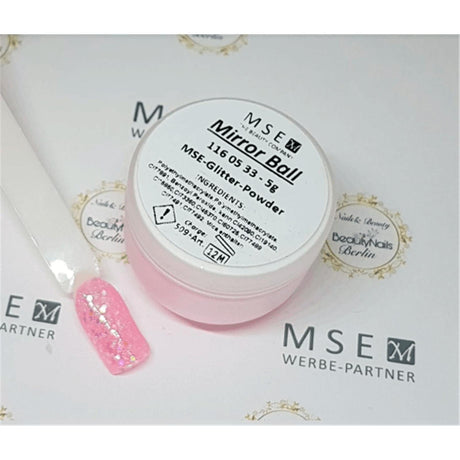 #33 Glitter Powder - Mirror Ball - 5g - MSE - The Beauty Company