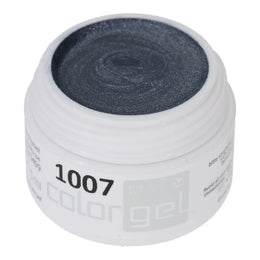 #1007 Effekt Farbgel – Metallic Schwarz Silber – 5ml