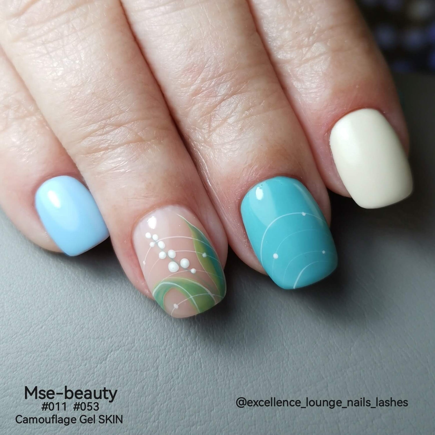 #011 Premium-PURE Color Gel 5ml Kräftiges Mintgrün - MSE - The Beauty Company