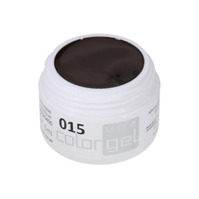 #015 Premium-PURE Color Gel 5ml Bitterschokolade - MSE - The Beauty Company