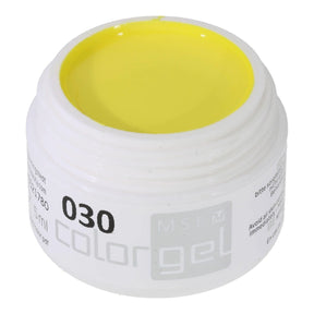 #030 Premium-PURE Color Gel 5ml Kanarienvogelgelb - MSE - The Beauty Company