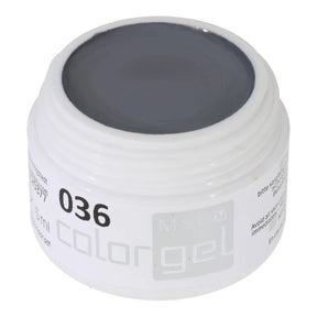 #036 Premium-PURE Color Gel 5ml Helles Steingrau - MSE - The Beauty Company